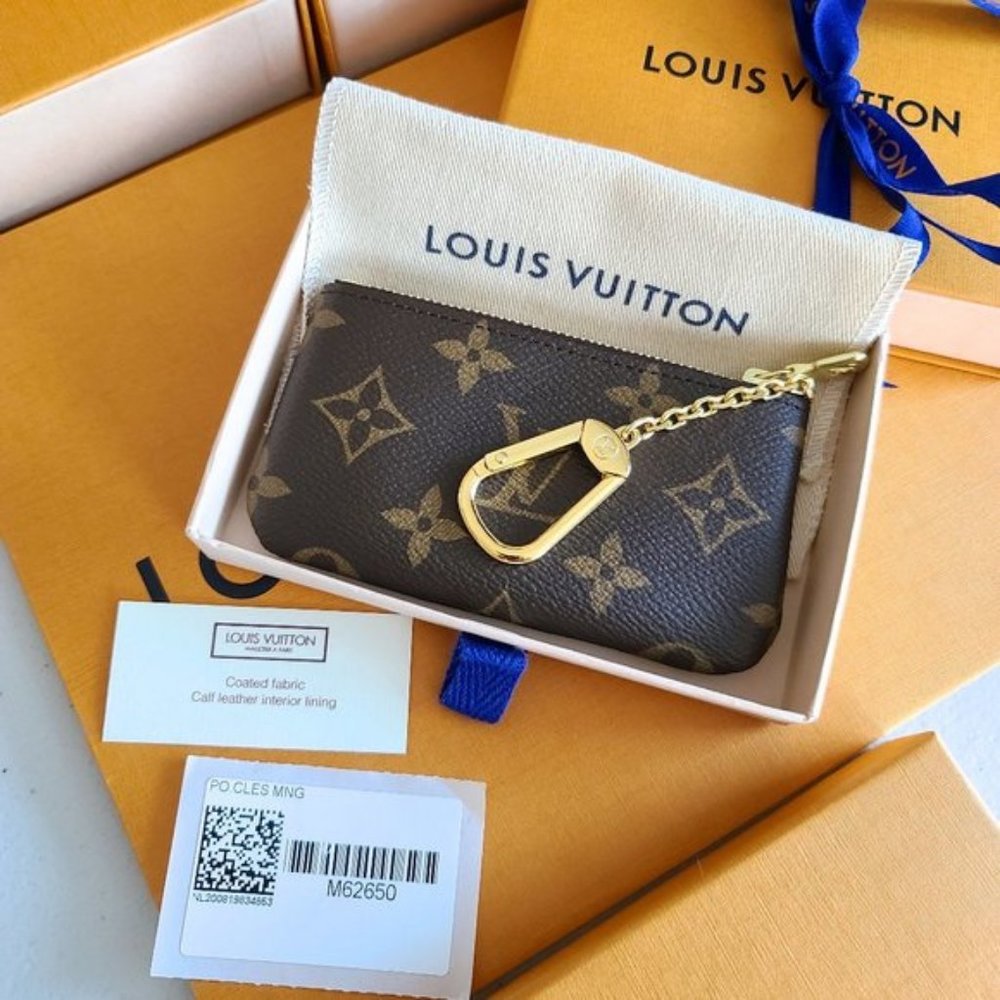 Authentic Louis Vuitton Key Pouch Monogram